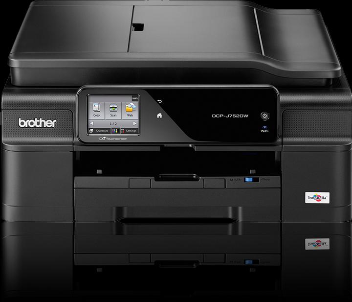 Actual product image Brother Dcp-J752dw (Ink, Colour)