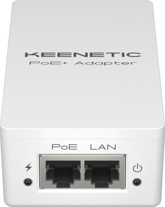 Keenetic PoE+ adapter KN-4510-01-EU PoE+ injector (802.3at (PoE+), 30 W)