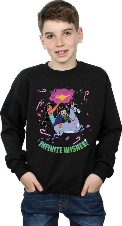 Image du produit Disney - Sweat WRECK IT RALPH JASMINE AND VANELLOPE - Garçon (140, 146)