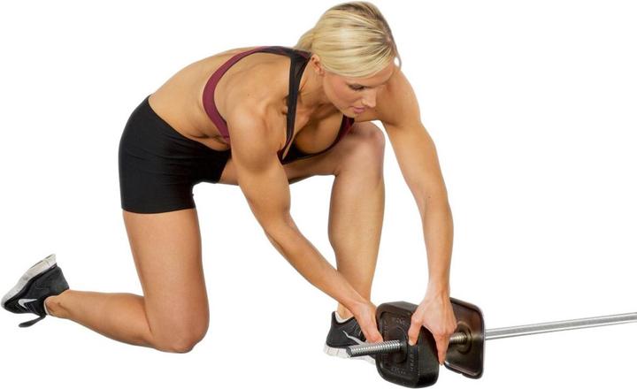 Actual product image Ironmaster Straight Bar for Quick-Lock Dumbbell Plates