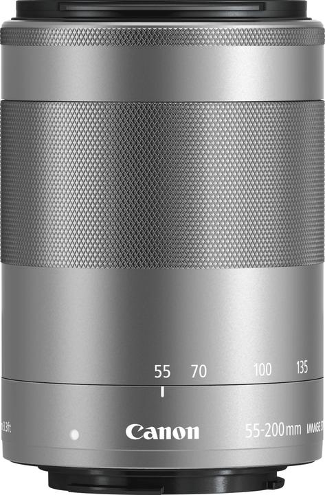 Productafbeelding Canon EF-M 55-200mm 1:4.5-6.3 IS STM (Canon EF-M, APS-C / DX)