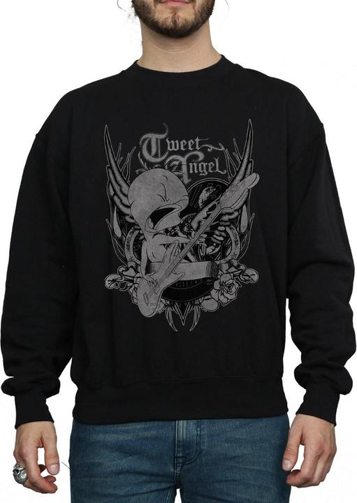 Actual product image Looney Tunes Mens Tweety Pie Rock Sweatshirt (M)