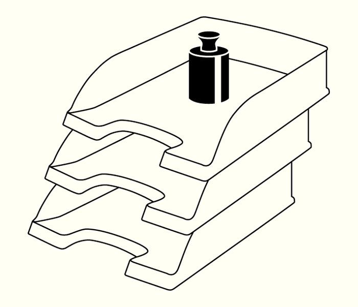Produktbild Leitz Plus Briefkorb Standard (A4)