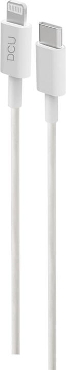 Immagine prodotto DCU Tecnologic Connessione Tipo C Fulmine Fo 11 Pvc Bianco 1m (1 m, USB 3.2 Gen 2)