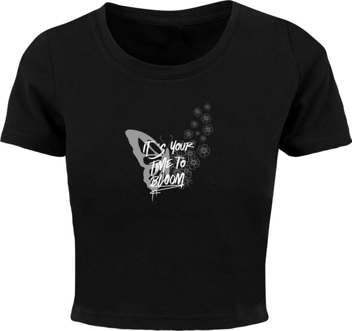 Immagine prodotto Merchcode Ladies It's Your Time To Bloom Cropped Tee - 191035 (M)