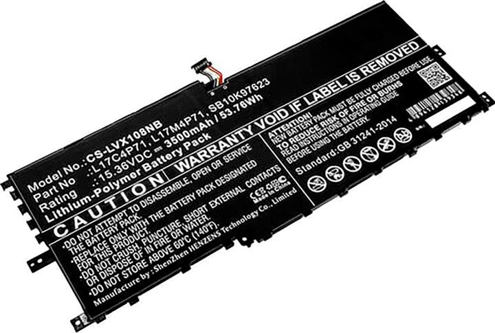 Actual product image AGI Battery compatible with Lenovo L17C4PH1 (1 Cells, 7600 mAh)