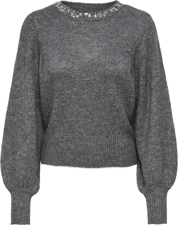Only Ballonärmel Strickpullover