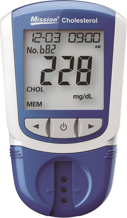 Produktbild Mission 3-in-1 Cholesterin Messgerät (Cholesterinmessgerät)