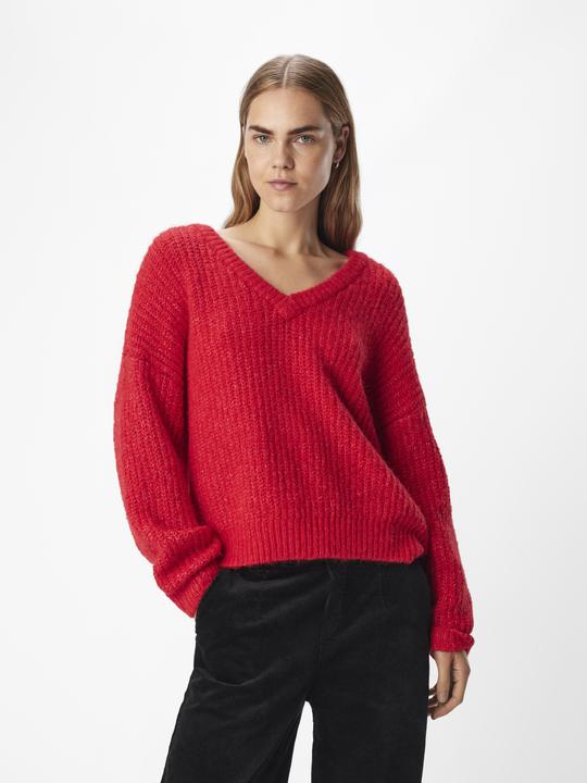 Image du produit Object Pull en tricot col V (XL)