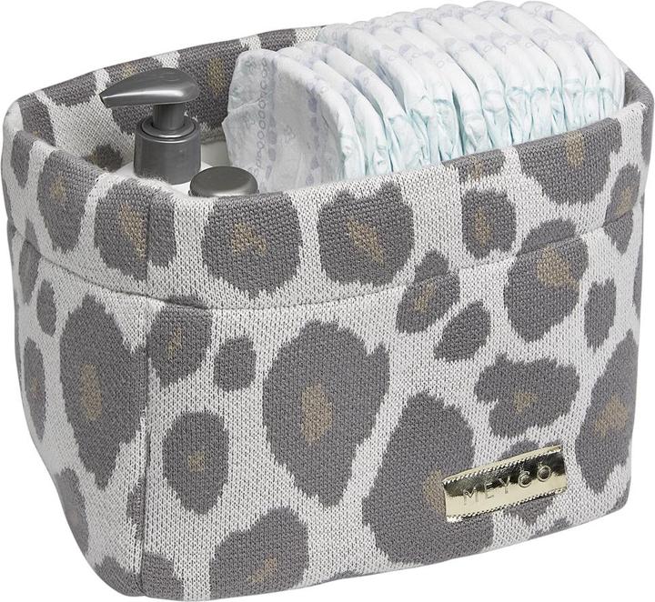 Produktbild Meyco Wickeltichkörbchen medium Panter neutral