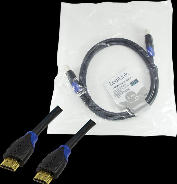 Actual product image LogiLink HDMI (Typ A) — HDMI (Typ A) (1 m, HDMI)