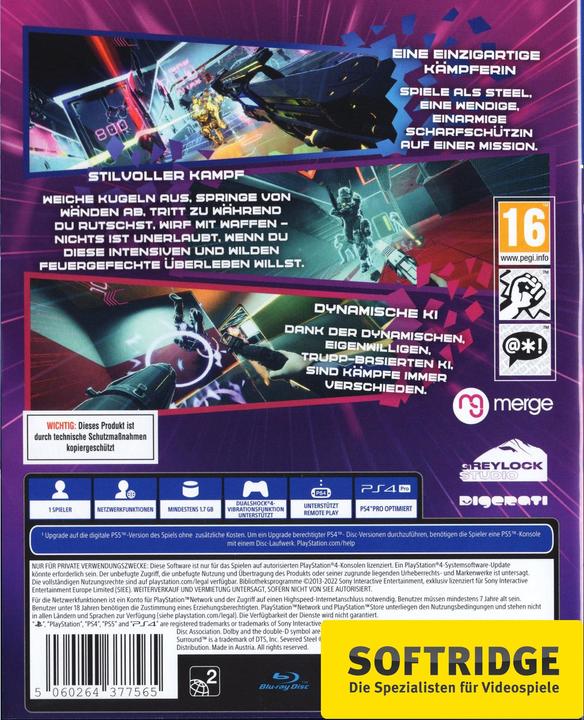 Image du produit Wild River Games Acier sécurisé (PS4, DE)