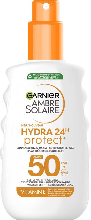 Garnier Ambre Solaire Hydra 24 (Sonnenspray, SPF 50, 150 ml)