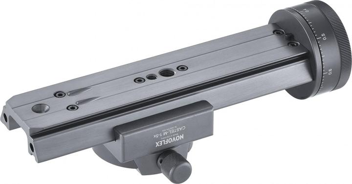 Produktbild Novoflex Castel M Einstellschlitten mit Fokusrad (Stativschlitten)