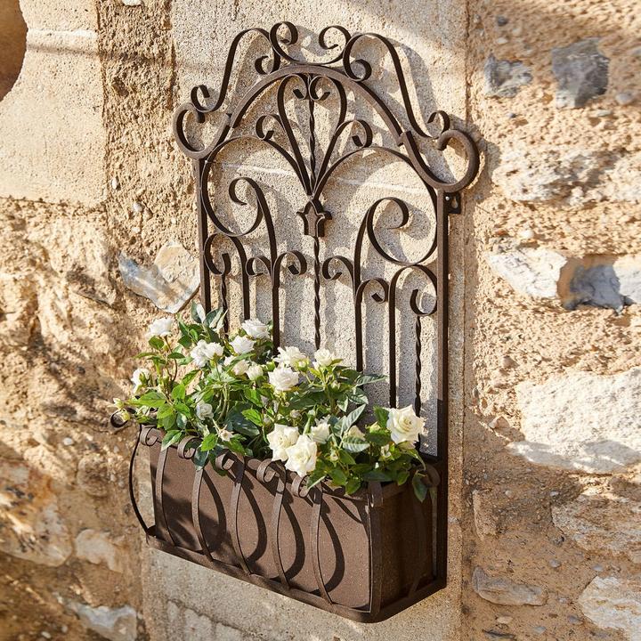 Image du produit Loberon Bac à fleurs Secourt brun antique (50 cm)