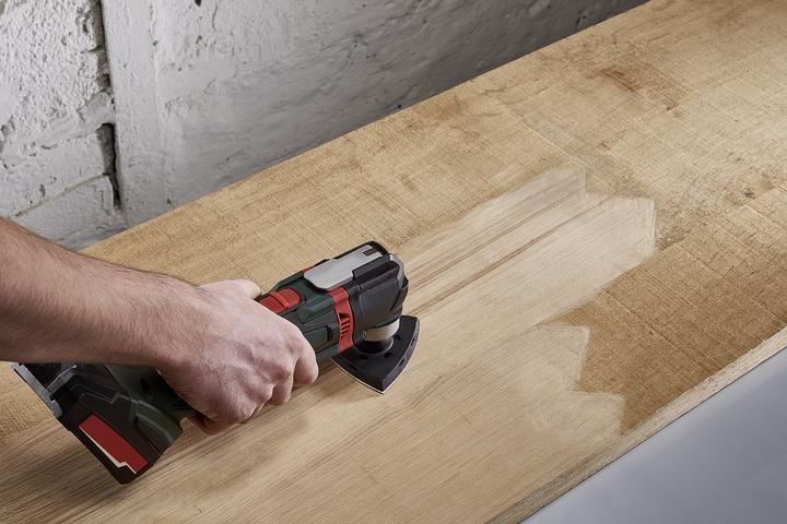 Actual product image wolfcraft wolfcraft 5 adhesive sanding sheets Aluminium oxide K40 Delta 105mm (40)