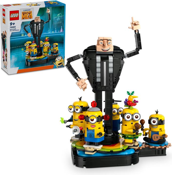 Produktbild LEGO Gru und die Minions aus Steinen (75582, LEGO Minions)