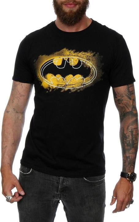 Batman Spray Logo Baumwolle TShirt