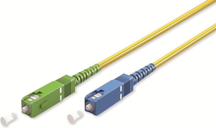 Immagine prodotto Goobay Cavo in fibra ottica FTTH, monomodale OS2 Giallo, Giallo Simplex, 25 m (S/UTP, CAT6, 25 m)