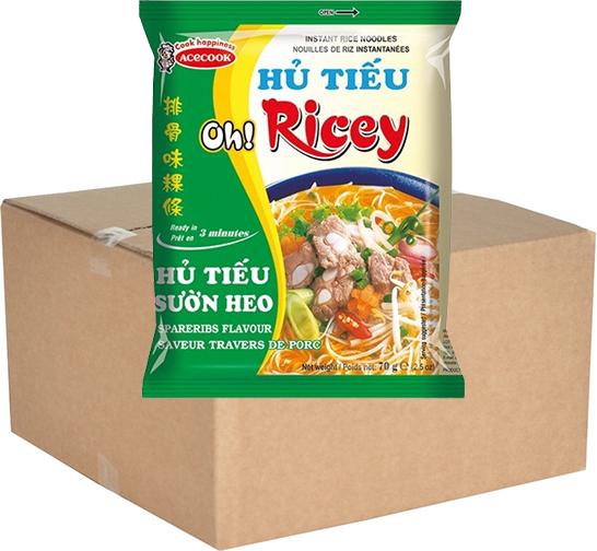 Produktbild Acecook OH RICEY Instant Rice Noodle (Spareribs) (1680 g)