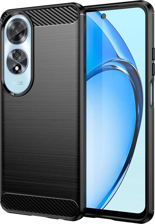 Actual product image Techsuit - Carbon Silicone - Oppo A60 4G - Black (Oppo A60)