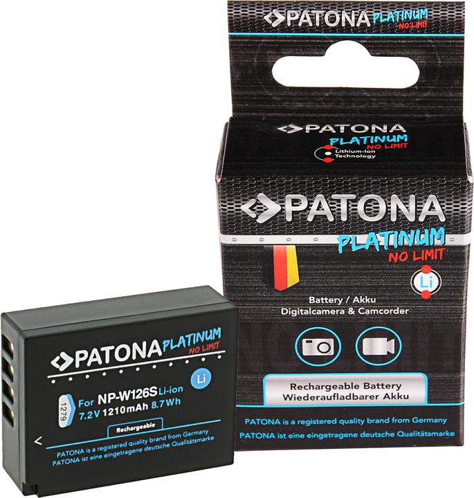 Produktbild Patona Platinum Akku Fuji NP-W126S (Kamera Akku)