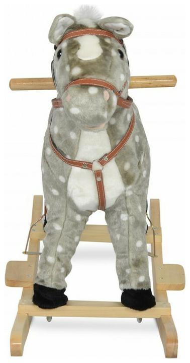 Actual product image Moni Plush rocking horse Spotty