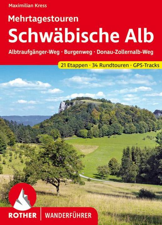 Image du produit Schwäbische Alb Mehrtagestouren (Allemand, Maximilien Kress, 2021)