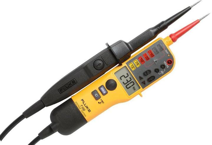 Produktbild Fluke Zweipoliger Spannungsprüfer T130 (CAT III 690V, CAT IV 600V)