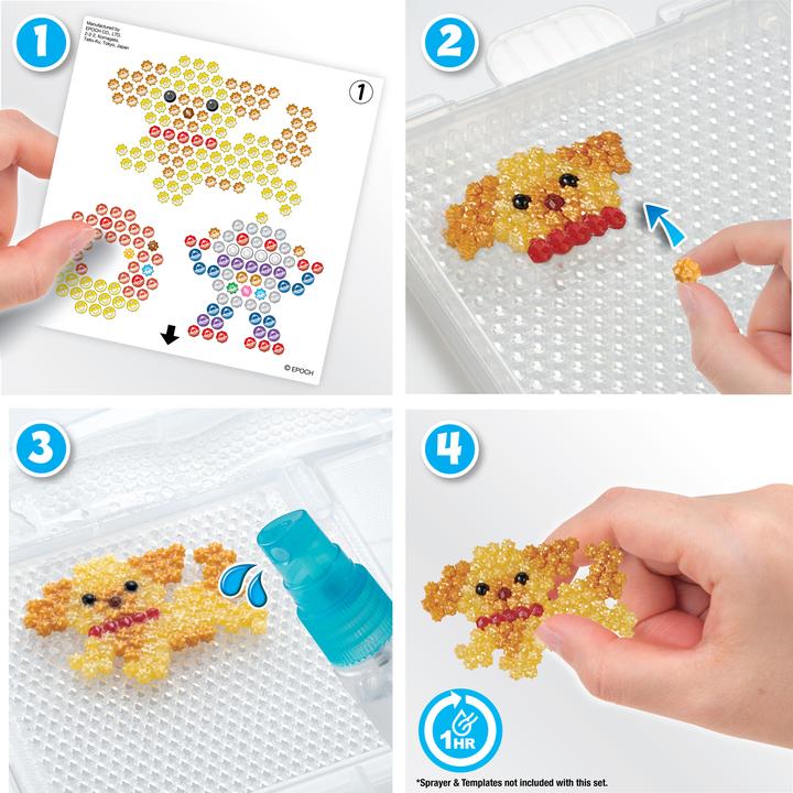 Actual product image Aquabeads Mother-of-pearl beads