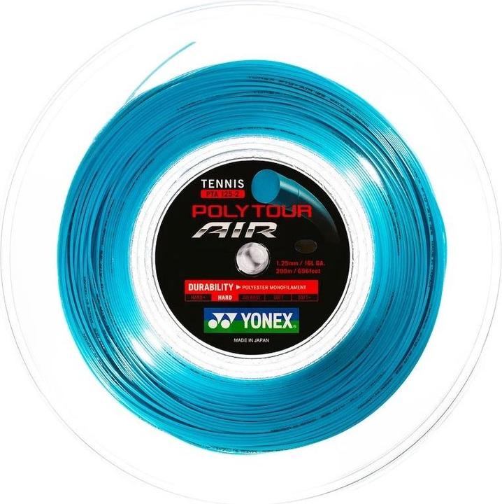 Immagine prodotto Yonex TPTAIR125-2 Poly Tour AIR 125 rotolo 200m azzurro, 1,25mm