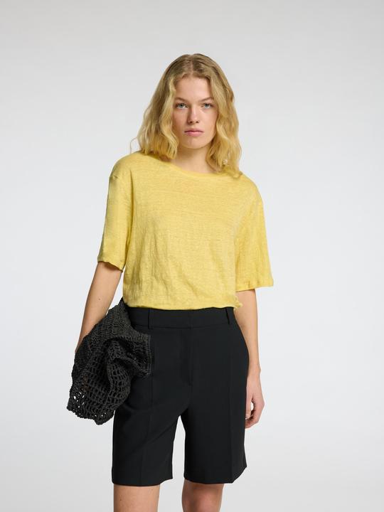 Actual product image Selected Femme Linen T-Shirt (M)