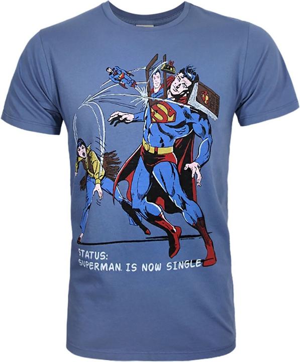Image du produit Junk Food Superman Is Now Single T-shirt (L)