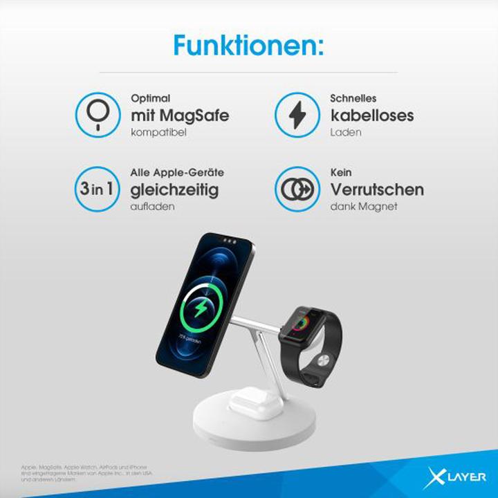 Produktbild Xlayer 3-in1 Powerstation (15 W)