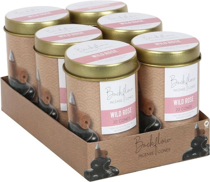Image du produit Something Different Encens à reflux Elements Rose sauvage Jumbo 120erPack