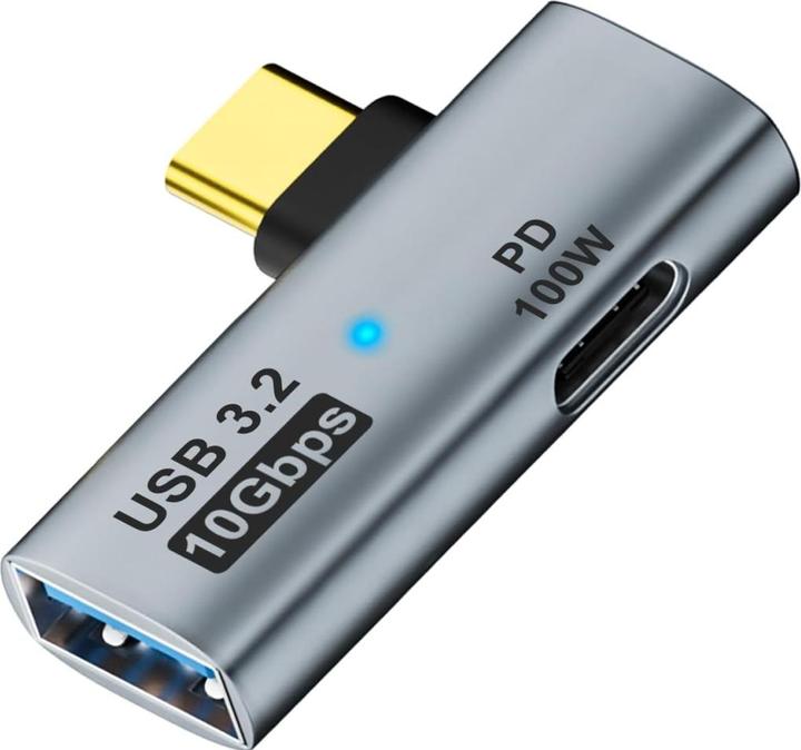 Produktbild PowerGuard 2-in-1 OTG Adapter (USB Typ C, USB 3.2)