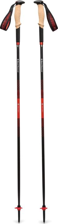 Black Diamond Treckingst?cke Pursuit Carbon Z (anthrazit/orange, 1 Paar, 125 cm)