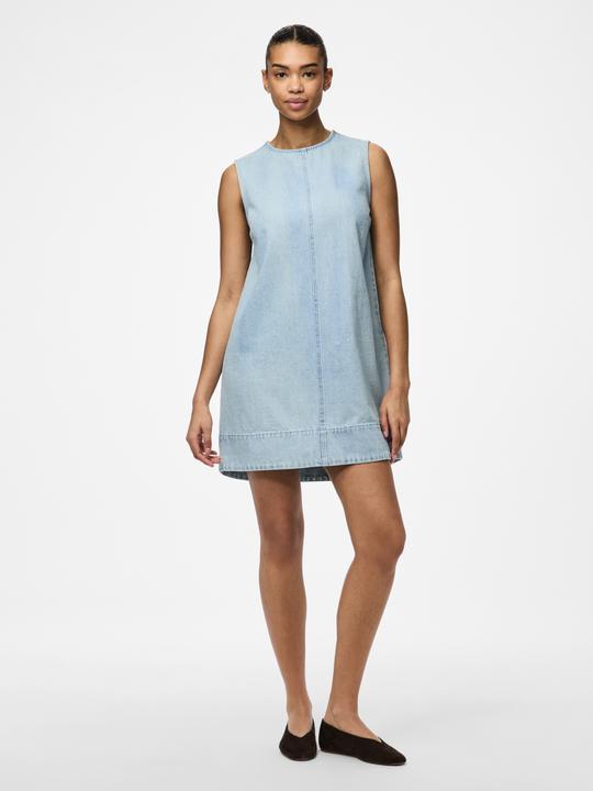 Produktbild Pieces Pcflora Sl Mini Denim Dress Noos (L)