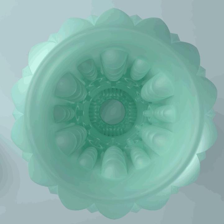 Actual product image Pretty Love Athena Alice Male Masturbator Turquoise