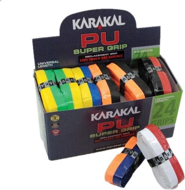 Actual product image Karakal Racket Grip Tape Duo Pu 24Pack