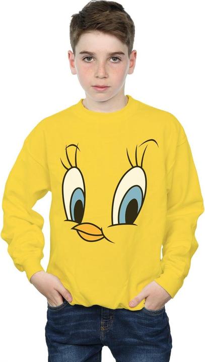 Produktbild Looney Tunes Tweety Pie Face Sweatshirt Jungen (140, 146)
