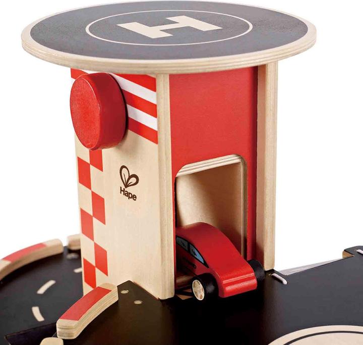 Actual product image Hape multi-storey car park