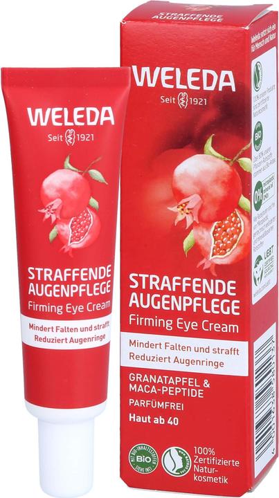 Image du produit Weleda Crème raffermissante pour les yeux aux peptides de pomegranate et de maca ( Firming Eye Cream) 12 ml (Fluide, 12 ml)