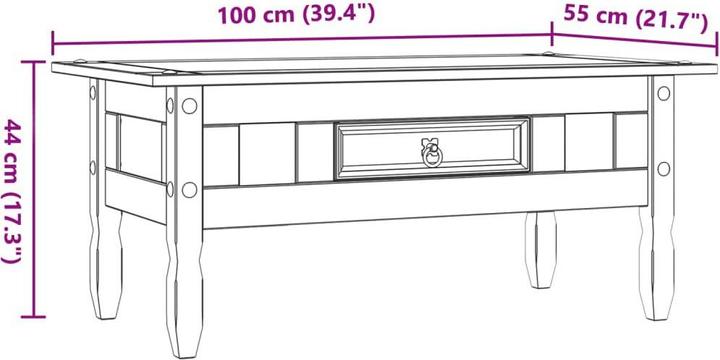 Immagine prodotto VidaXL Kristyn (100 x 60 x 45 cm)