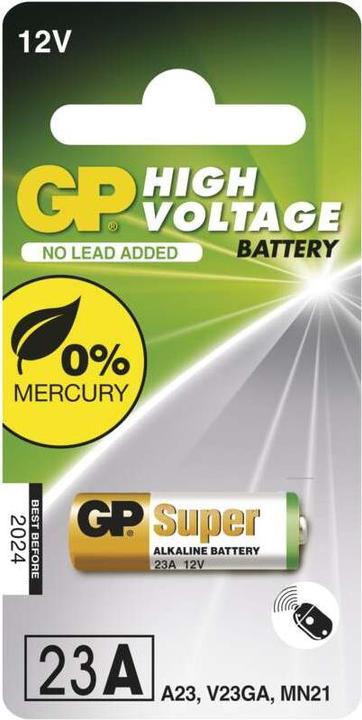 Image du produit GP Batteries Pile super alcaline A23 (1 pcs, A23, 55 mAh)