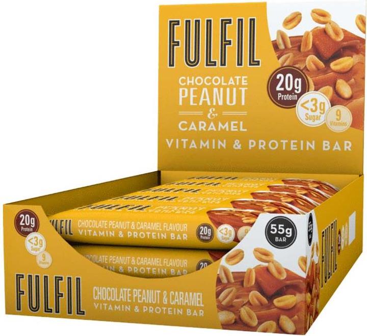 Actual product image Fulfil Nutrition Peanut & Caramel (Peanut chocolate, 1 pcs., 55 g)