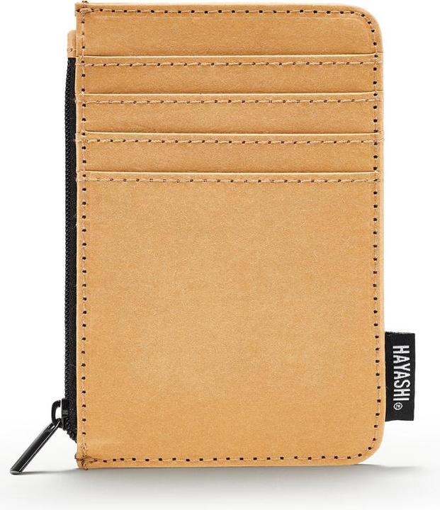 Produktbild Hayashi-UK Geldtasche mit Reissverschluss, veganes Papier Leder