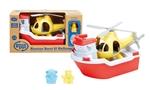 Actual product image Green Toys Lifeboat with helicopter