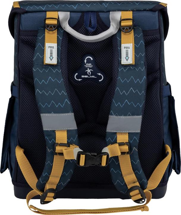 Image du produit Belmil Compact ergonomisches Schulranzenset 4tlg. "Wolve (19 l)
