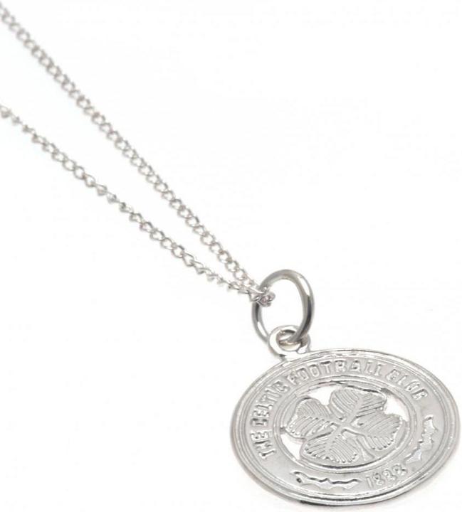 Image du produit Celtic FC Collier avec pendentif en argent sterling (100% argent sterling)
